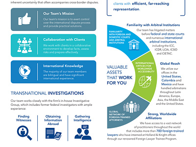 Holland & Knight International Arbitration Infographic Detail
