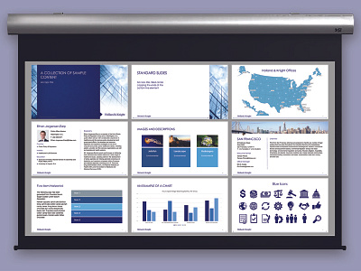 Holland & Knight PowerPoint Template Slides