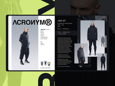 Acronym Product Card
