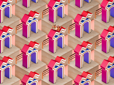 🖋️ | ｓｕｐｅｒ- ａｌｐｈａｂｅｔ - ｉｓｏｍｅｔｒｉｃ- ｐａｔｔｅｒｎ adobe photoshop cc cinema 4d illustration