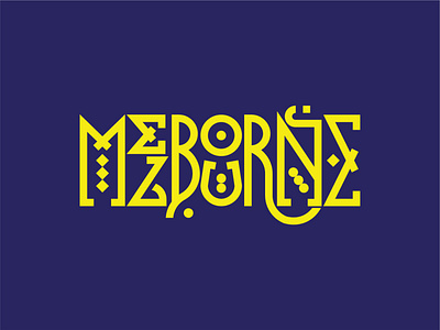 Melbourne - Custom Typography
