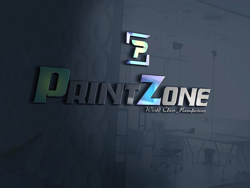 Print Zone Logo by Manzur on Dribbble