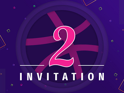 2 Dribbble invites