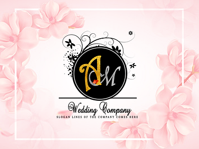 Wedding Logo adobe illustrator design logo
