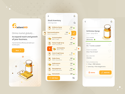 Stock Inventory Tracking System clinic design drugs health care healthcare illustration inventory management inventory management software ios app design medical app medicine app mobile app design online medicine online shopping pharmacy stock inventory