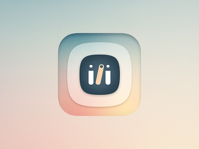 App Icon app blue gradient icon ios pink psd social