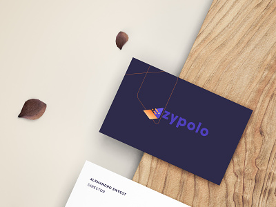 zypolo wallet app app blue brand branding businesscard logo mark mobile orange purple wallet