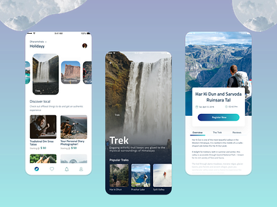 Travelling App Design