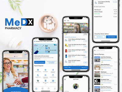 MedX - An On Demand Medicine Delivery Platform