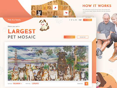 Pets Are Family - Mosaic Web Design