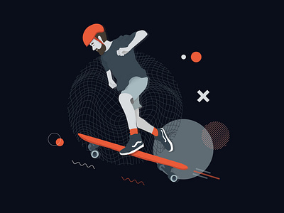 Skate Illustration