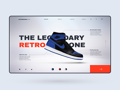 Motherf#kicks app branding design flat kicks minimal shoes sneakers ui ux web website