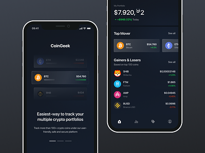 CoinGeek - Cryptocurrency Wallet App