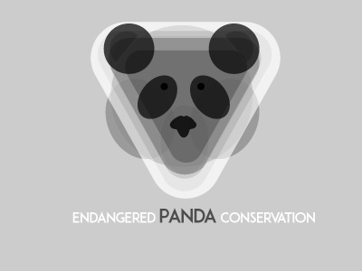 Daily Logo 3/50 - Panda Logo dailylogochallenge day3 desing illustration logo panda