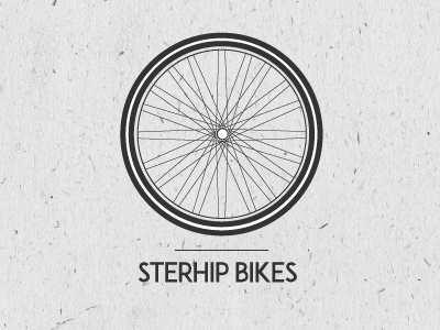 Daily Logo 24/50 - Bicycle Shop Logo bicycle bicyclelogo bicycleshoplogo bike bikelogo bikes dailylogochallenge day24 desing illustration logo sterhipbikes