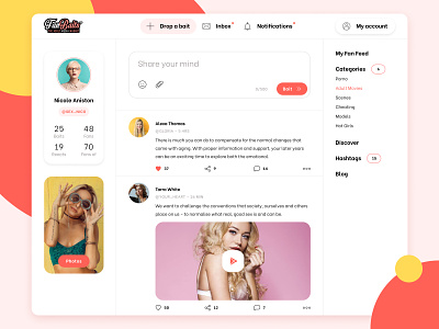 Fanbaits – Adult Social Platform