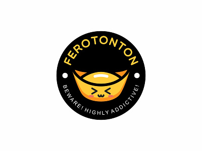 FEROTONTON brand branding cute design food food illustration icon logo vector