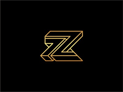 Z 7 7z brand branding design icon letter z line logo symbol vector z7