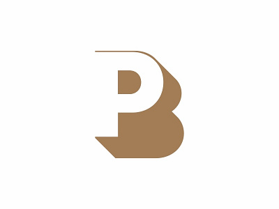PB design initial logo pb symbol