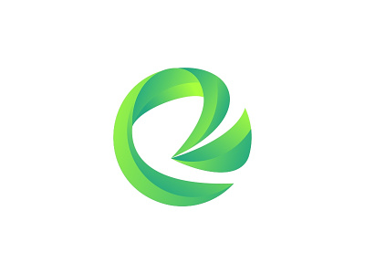 Rotula Makmur Logo brand branding circle circle logo design gradation green logo icon letter letter r logo r symbol vector