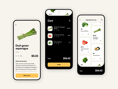 Food Delivery UI Design Concept