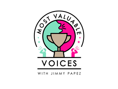 Most Valuable Voices - Logo Animation adobe after effect adobe aftereffects adobe illustrator design illustration illustrator logo logo design vector logo