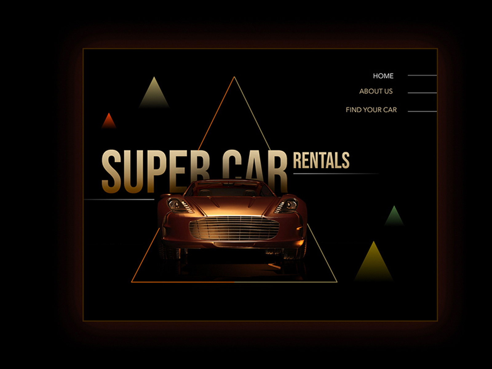 Supercar Rentals A platform to rent supercars by Creativemindsuk on