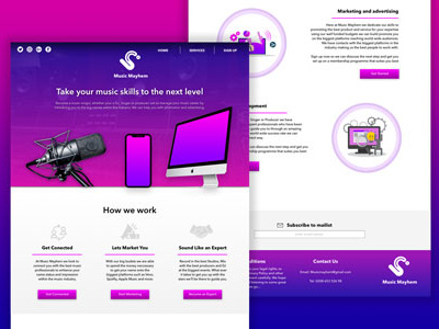 Web Page Layout concept