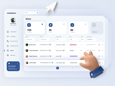 User Management Dashboard