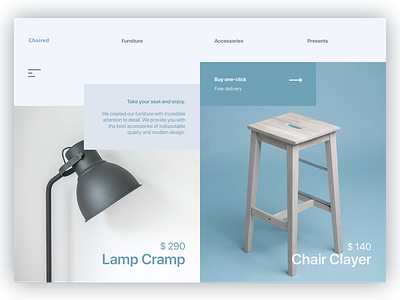 Exquisite product page grid product typography ui