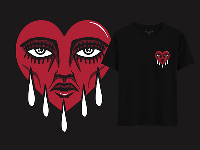 Eye Heart apparel brand clothing design graphicdesign heart illustration logo oldschool tattoo