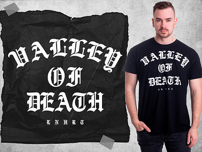 Lionheart - Valley of Death apparel apparel design apparel logo brand clothing design graphicdesign illustration lionheart logo merch merchandise