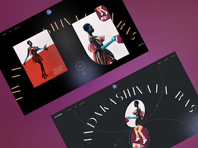 Fashion Magazine - Website Concept