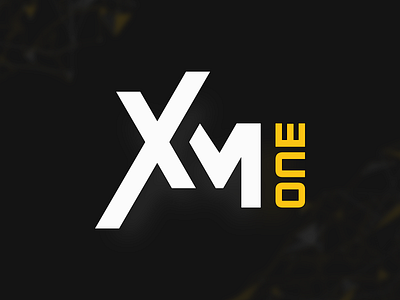 XM ONE - Product Logo branding clean flat gaming geometric identity logo logodesign product