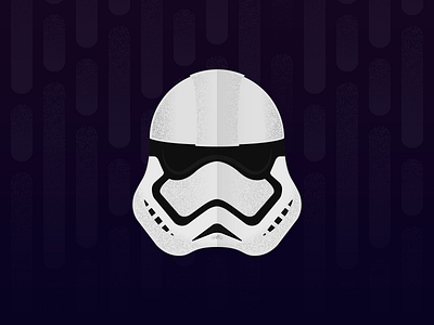 Trooper flat grain helmet shadows stormtrooper textures vector