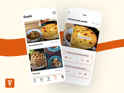 Yumee - foodies social media and online supermarket 2022 trend app design graphic design ui uxui web