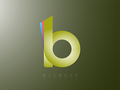 Blender branding cards design flat icon illustration illustrator cc logo typography ui ux vector web
