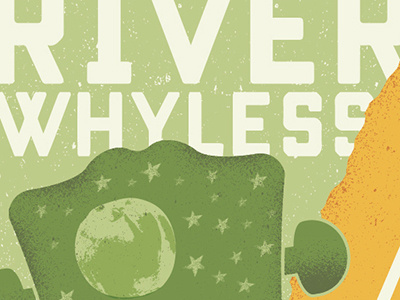 River Whyless gig poster