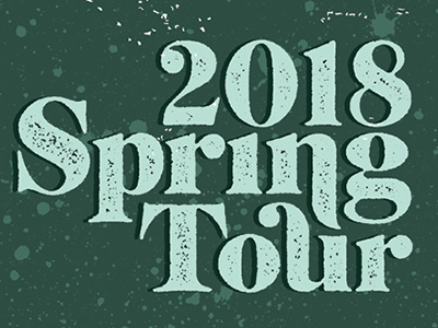 Spring Tour Poster - Detail