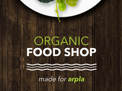 Natural Farm arpla eco food green organic shop webdesign