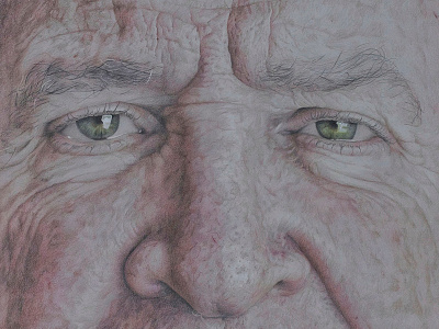 Dan Final Closeup S colored pencil drawing portrait prismacolor realism
