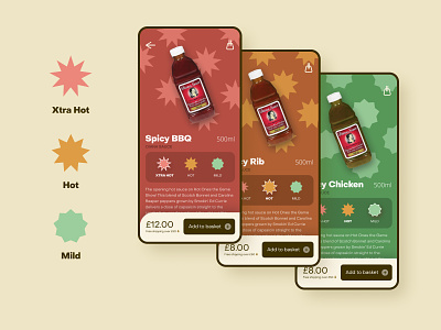 Daily-UI SS dailyui design digital ecommerce filter hot icons product page retro shop spicy tags ui uichallenge uidesign vector