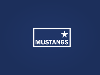 Mustangs Logo american branding inkscape logo mustangs