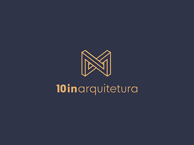 10in arquitetura architecture branding logo