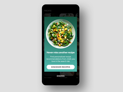 Pop Up - Daily UI #016 016 app dailyui food popup ui ux