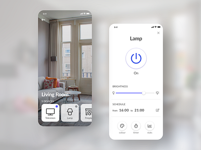 Smart Home Settings - Daily UI #007