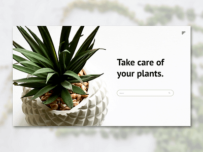 Landing Page - Take care of your plants bootstrap digital design italia landing page plants responsive design ui design ux design web design