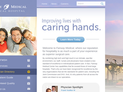 Caring hands