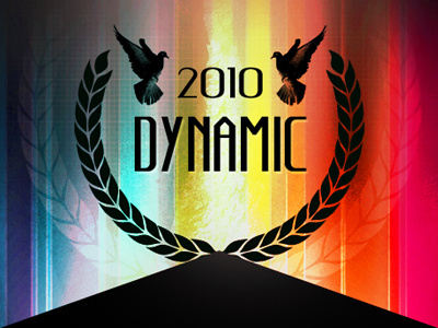 2010 Dynamic birds circle color leaf prism rainbow type