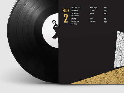 Record Album Packaging auburn bond design graphic james packaging student